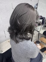 コルプラス(col +plus)&nbsp;ミディアムレイヤー×グレージュ