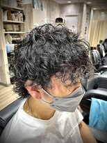 エスフィール 新井宿店(S.feel)&nbsp;ウルフカット 波巻きパーマ