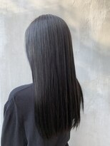 テット(Tet) 透明感ダークグレージュ◇シルク髪ストレートロング≪諫早/Tet≫