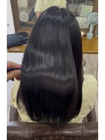 ラボヌールヘアーノーブル 新越谷店(La Bonheur hair noble) ツヤツヤ縮毛矯正