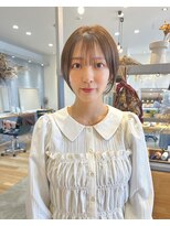 グラッド ナチュラル ヘアー(glad NATURAL HAIR) 丸みショートボブ