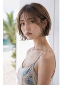 エアリーショートボブ