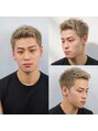 ヒロギンザバーバーショップ 神楽坂店(HIRO GINZA BARBER SHOP)&nbsp;ハイトーンカラーとショートスタイルは無敵（ハイトーンカラー）