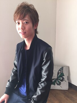 リタ ヘアメイク(Rita hair make) 爽やかなニュアンス束感 Mix パーマ【スタイリスト:岩本 和也】