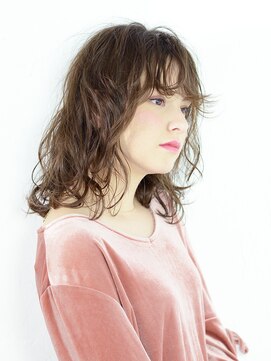 アース 東神奈川店(HAIR & MAKE EARTH) 外国人風うざバングスタイル【EARTH東神奈川店】