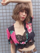 ジェナ(Jena)&nbsp;切りっぱなしのぱつんとボブ 【jena】担当 堀川 彩