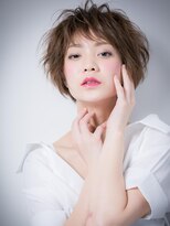 カバーヘア ブリス 戸田公園西口店(COVER HAIR bliss) *bliss戸田公園*ふんわり♪無造作カールの丸みショートx