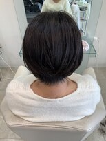 カイム ヘアー(Keim hair)&nbsp;前下がりボブ/ふんわり愛されショート/小顔カット/20代30代40代