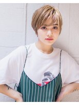 ピズム(PISM)&nbsp;耳かけカジュアルイメチェンショート/フォギーベージュ