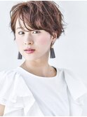 【keep hair desidn　三橋】マッシュショート×パーマ