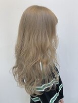 エニーテラス(Eny Terrace)&nbsp;イエローベージュ × ウェーブロング