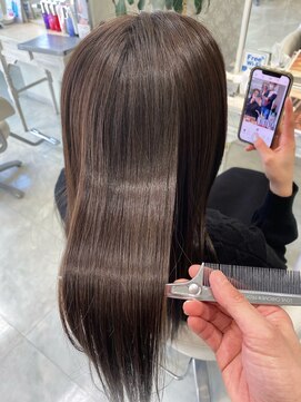 エフエフヘアー(ff hair) back style☆クリスタルカラーvol.755