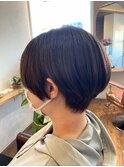 柔らかさのあるハンサムショート 明石魚住美容室　dolce 明石