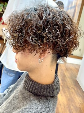 エスポワール(Espoir) ツーブロックツイストスパイラルプードルパーマ