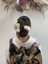 フゥカ 類家店(fuka)&nbsp;成人式まとめ髪＊
