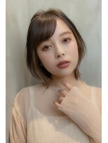 イルハバナ 渋谷(ill HAVANA)&nbsp;イメチェン/チェリーブラウン/ウルフ/レイヤーボブ/大人可愛い