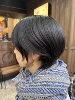 カフェアンドヘアサロン リバーブ(cafe&hair salon re:verb)&nbsp;くびれショートボブ