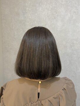 ウィスプ 赤羽店(wisp) アッシュ艶ボブ