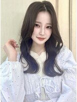 美容室 パルス 静岡鷹匠店(PALS) インナーカラー 暗髪 レイヤー 韓国風