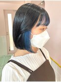 ブリーチインナーカラーブルージュカラートリートメント横浜