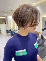 バンプ ギンザ(BUMP GINZA)&nbsp;くびれショート/マロンブラウン/大人ショートボブ／山口