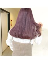 ニコフクオカヘアーメイク(NIKO Fukuoka Hair Make)&nbsp;【NIKO】ピンクラベンダーベージュ♪ガーリーヘア