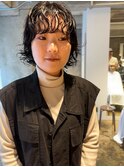 レイヤーボブ　パーマ