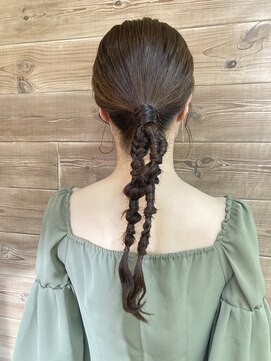 美容室 はなこ ヘアアレンジ／タイトアレンジ