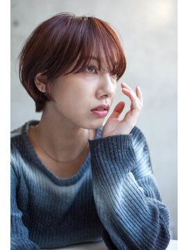 アッシュ 池袋店(Ash) 20代30代40代『大人可愛い丸みショート』　　＃池袋駅