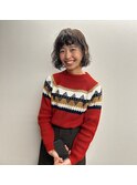 アッシュベージュ/くすみベージュ/パーマ/ボブ/ボブパーマ