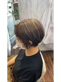 白髪ぼかしハイライト