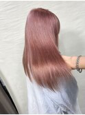 ピンクミルクティー[ネビージュ/黒髪/小顔/新宿]