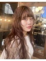 アミュレット バイ サファリ 西荻窪(AMULETTE BY SAFARI)&nbsp;《お客様スタイル60》ロング×ウェーブパーマ