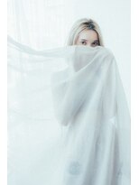 エクファ ヘア オリジン(ex-fa hair origin)&nbsp;黒髪カタロググレーベージュレイヤーロングアッシュカラー