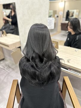 シエル 青森店(CIEL) 韓国レイヤースタイル×ブルーブラック