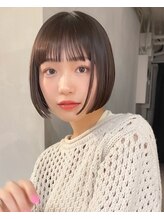 新宿三丁目おすすめクーポンカット＋カラー＋インナーカラー/14850円→11200円　新宿・ボブ・レイヤー