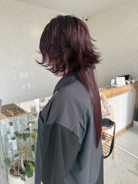 ロエン 西岡崎店(ROEN) ワインレッドカラー/レッドカラー/ワンカラー