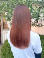 リリー(Rilie)&nbsp;髪質改善/セミロング/艶カラー/艶髪/絹髪/マロンブラウン