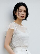 ロア(Loah)&nbsp;黒髪ウェットミニボブ