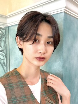 ロンド 銀座(Lond) ●杉浦くびれヘア/アプリコットオレンジ/ショート/韓国3