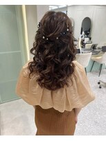 ロンドブルーム 天神大名店(Lond Bloom)&nbsp;暗めカラー/ブリーチなしカラー/ヘアアレンジ/ココアベージュ