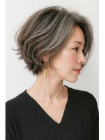 ゲイン(Gain)&nbsp;ショートカット・レイヤーカット×白髪ぼかし