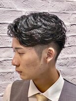 銀座マツナガ 新宿野村ビル店&nbsp;ビジネスショート×パーマ