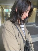 透け感抜群シルバーグレーカラー