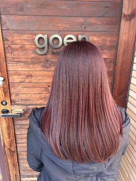 ゴエン(goen hair lounge) パープルカラー