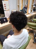 ブロッサム 東中野店&nbsp;ツイストスパイラル◎メンズパーマ韓国風シャドウパーマ束感