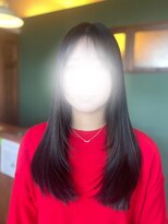 シェール(cher)&nbsp;シャギーレイヤー/黒髪ロング/艶髪