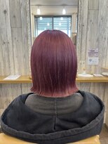 セブンルックス モカ 宇都宮鶴田店(7LOOKS mocha)&nbsp;ピンクラベンダー×ボブ