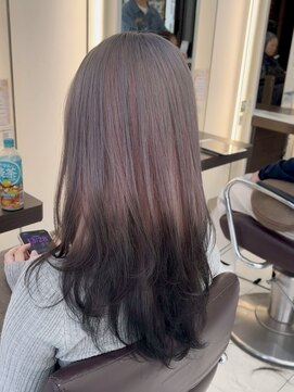 ブルーテーフ(Bleu Terre) 盛岡【シャドールーツ×透明感ラベンダー】卒業式後おすすめ