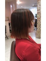 ドゥ スタイル 三国ヶ丘店(Duex Style)&nbsp;縮毛矯正　×【新色イルミナ・アドミオ】ブリーチデザインカラー